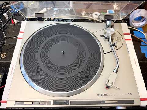 Pioneer PL-200 Direct Drive Auto Turntable w/ Shure Cartridge & New Stylus, Tested SEE VIDEOS image 15