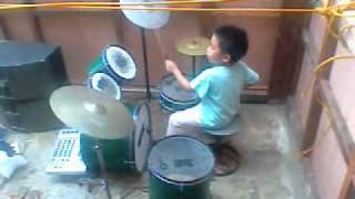 preview picture of video 'Marc Jhedd  3 years old Filipino Drummer'