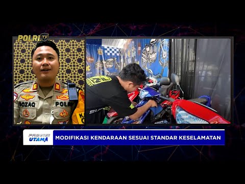 LIVE - AKP AHMAD ZAINURROZAQ KASAT LANTAS POLRES BATANG TERKAIT BHAYANGKARA OTOMOTIF MODIFICATIO