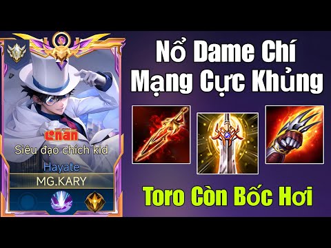 Siêu Phẩm Hayate Bắn Nổ Dame Chí Mạng Cực Khủng Với Build Đồ "CHÍ MẠNG XƯA" Kết Hợp Nanh