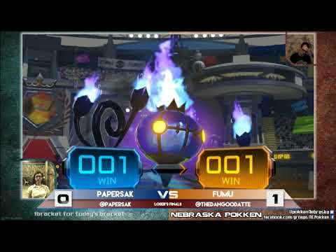 15 Papersak (Random) vs Fumu (Random) - Pokken at Underground - 8/22/17