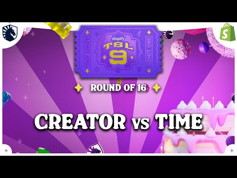 Creator vs TIME - Shopify TeamLiquid StarLeague 9 - Round of 16 - SC2