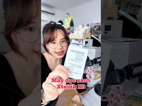 Unbox Thẻ Máy Đọc Sách XTEINK X3 | Happy Hidari
