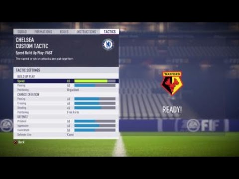 FIFA 18|formation, instructions and tactics| 4-3-3 holding