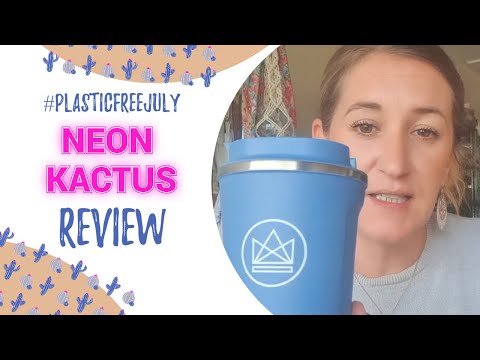 Neon Kactus Travel Cup Review #plasticfreejuly