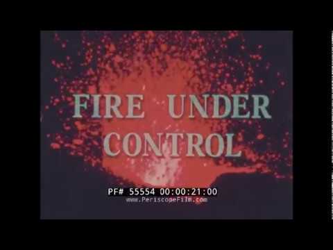 NASA  APOLLO PROJECT  FIRE SAFETY & FLAME RESISTANT MATERIALS EDUCATIONAL FILM   55554