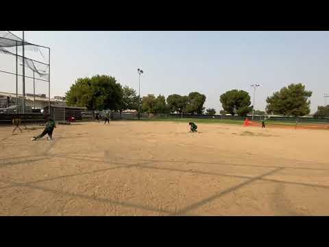 Chloe A. Garcia- 2022 Catcher-Throw downs to Second Base