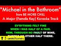 Michael In The Bathroom Female Key From Be More Chill A Major Karaoke Track With Lyrics