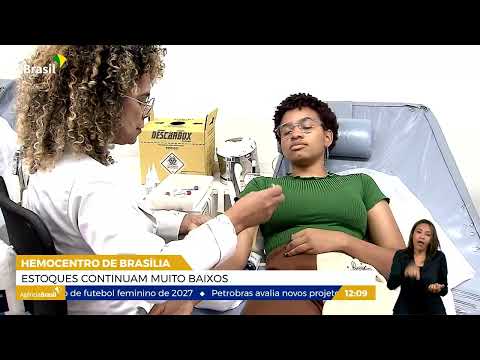DF | Hemocentro de Brasília tem baixos estoques
