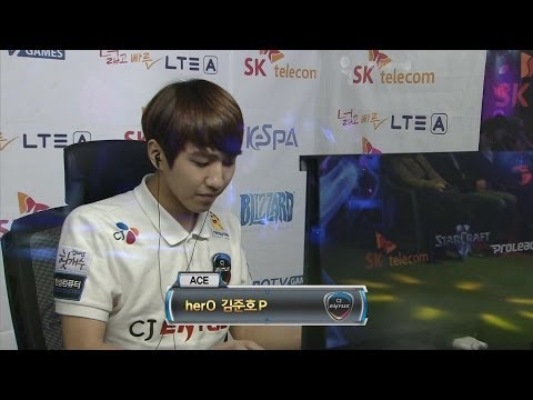 [SPL2014] herO(CJ) vs Zest(KT) Set5 Polarnight -Esports, SPL2014