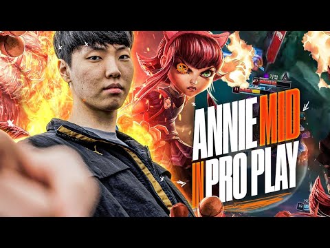 ANNIE MID IN THE LCK - KDF VS GENG - CAEDREL