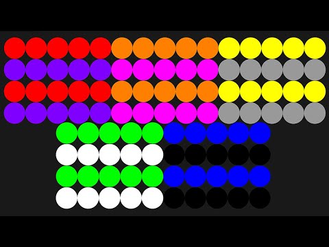 Shutter Crush 11 Marble Survival Race in Algodoo