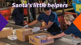 FedEx Santa's little helpers!Join the team bringing holiday