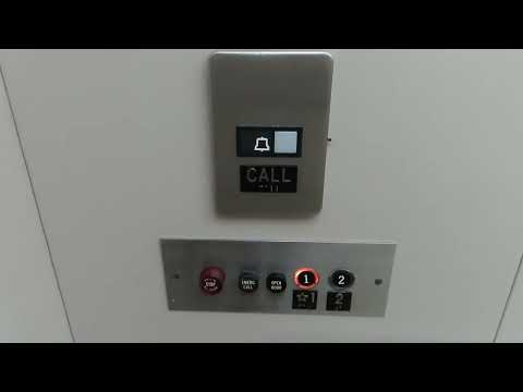 Score!  Original OTIS lexan hydraulic elevator at Fine Arts complex, Mizzou, Columbia MO