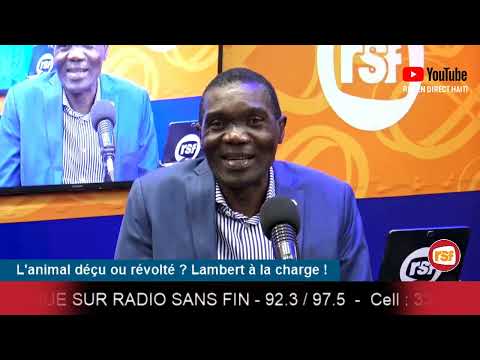 YVENERT EN DIRECT - SEN. JOSEPH LAMBERT - 21 AOUT 2019 - 4H PM