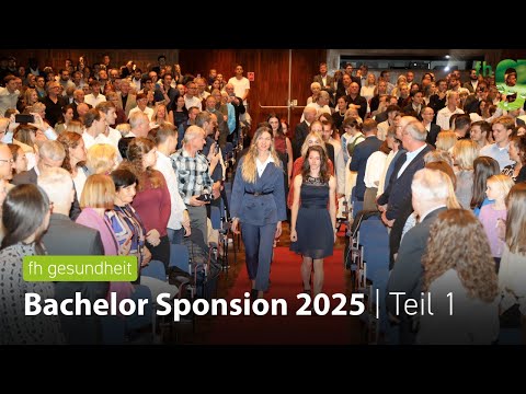 fhg Sponsion 2025 | Bachelor MTD und Hebamme