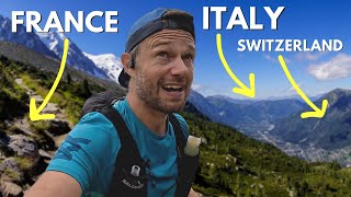 UTMB Course Recce - Courmayeur (Italy) to La Fouly (Switzerland)