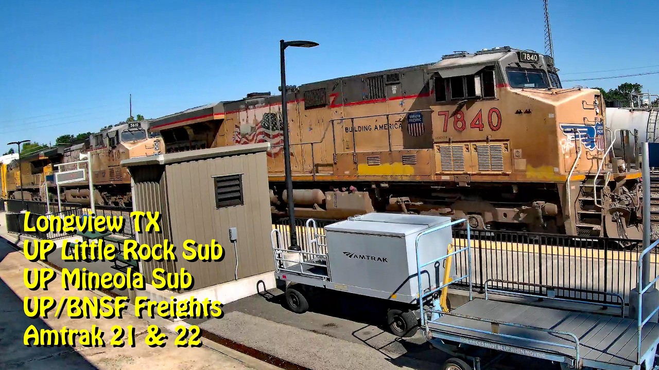 Live webcam view of Longview Railroad Live Cam