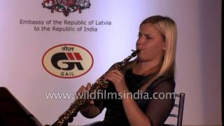Riga Saxophone Quartet at India's International Flute Festival