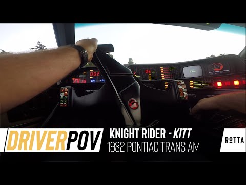 Knight Rider (KITT) 1982 Pontiac Trans Am | Driver POV Ep 001
