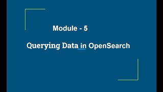 Querying Data in OpenSearch | Match, Term, Boolean, Range, Aggregations Explained