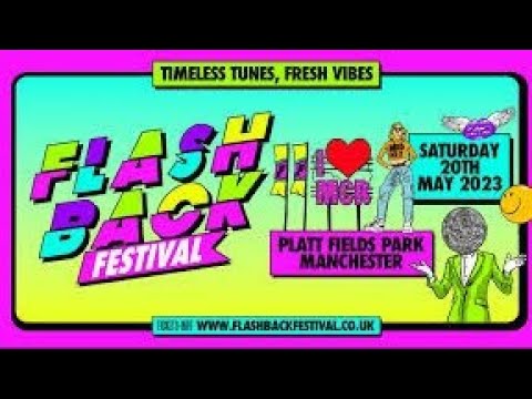 Flashback Festival, Platt Fields, Manchester. 2023. RECOMMENDED!