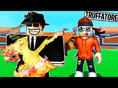 Mi hanno SCAMMATO su ROBLOX STEAL A BRAINROT...ecco com'è successo