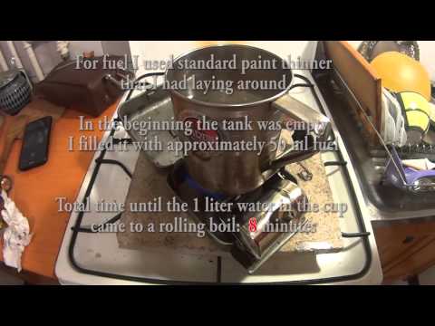 Russian copy of the optimus 8R self pressurizing camping stove