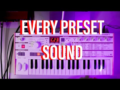 All MicroKorg S Factory Patches | Complete Guide
