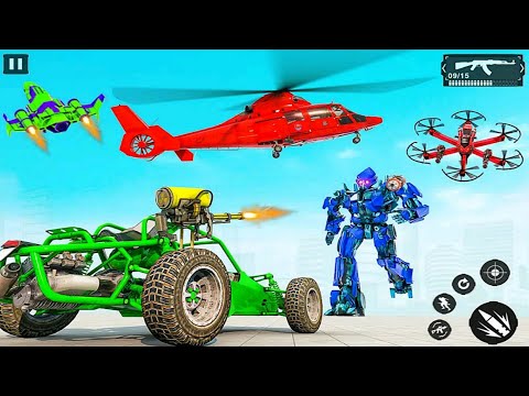 US Army Tank Transform Robot Battle War Shooting #4 - Android Gameplay