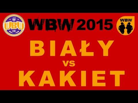 Video thumbnail for Eliminacje 2015: Biały vs. Kakiet