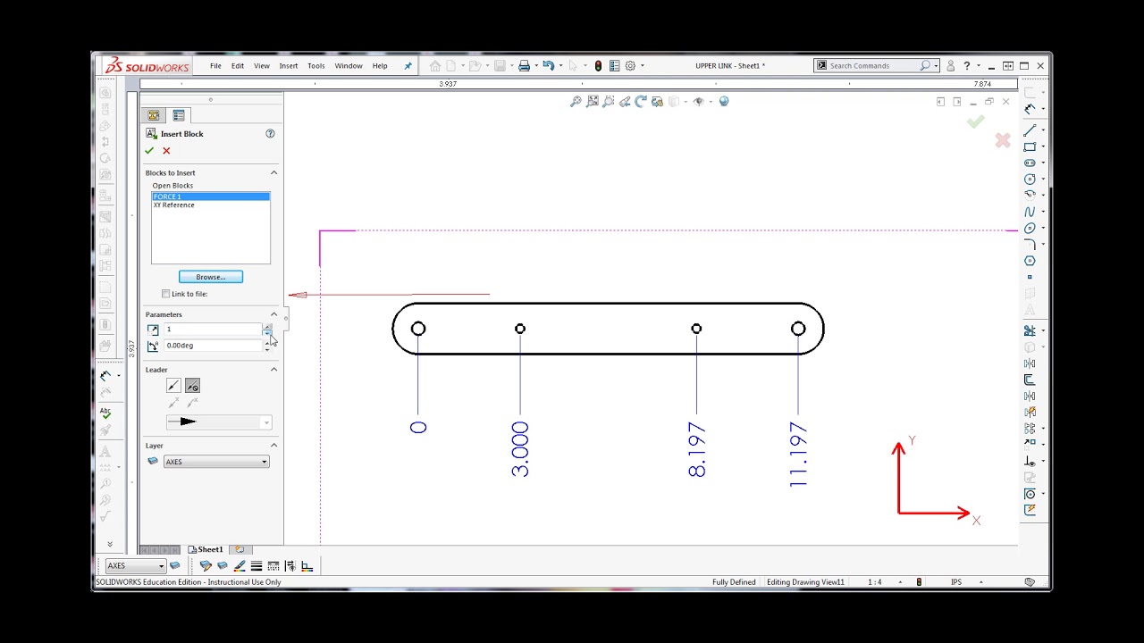 Using SolidWorks Blocks for Drawing Annotation