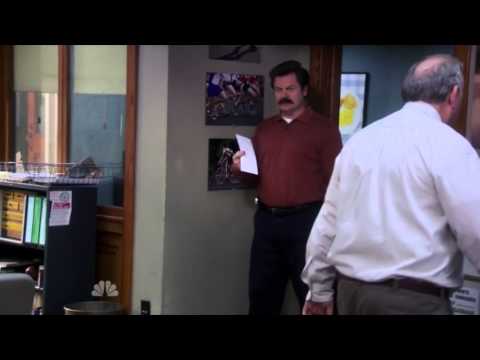 Ron Swanson - strongly worded letters