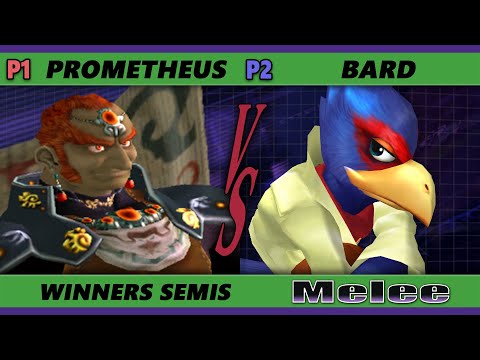 S@X 428 Winners Semis - Prometheus (Ganondorf) Vs. Bard (Falco) Smash Melee - SSBM