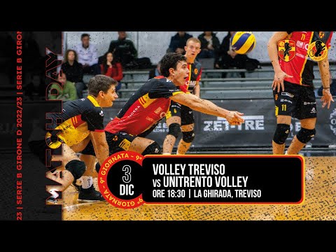 Serie B: Volley Treviso - UniTrento Volley