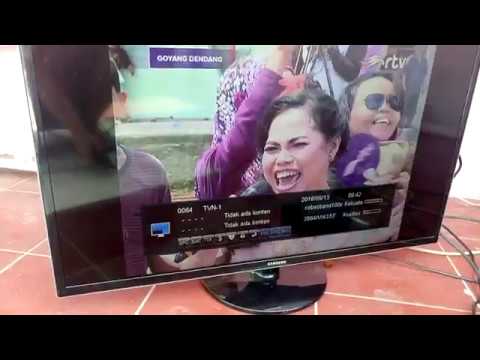 Palapa D C Band Dish 100 cm Parabola Lock FTA Skybox dan Topas TV