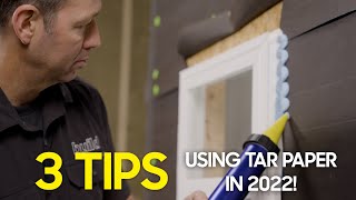 Old School Tar Paper Fan  Watch this before your next install!