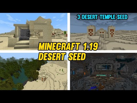 Special Seeds - Minecraft 1.19 Perfect Desert Seed in Pocket Edition Hindi Me @special Seeds