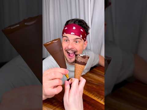 How to make the best CHOCOLATE ICECREAM for your friend?😅❤️🍦| CHEFKOUDY