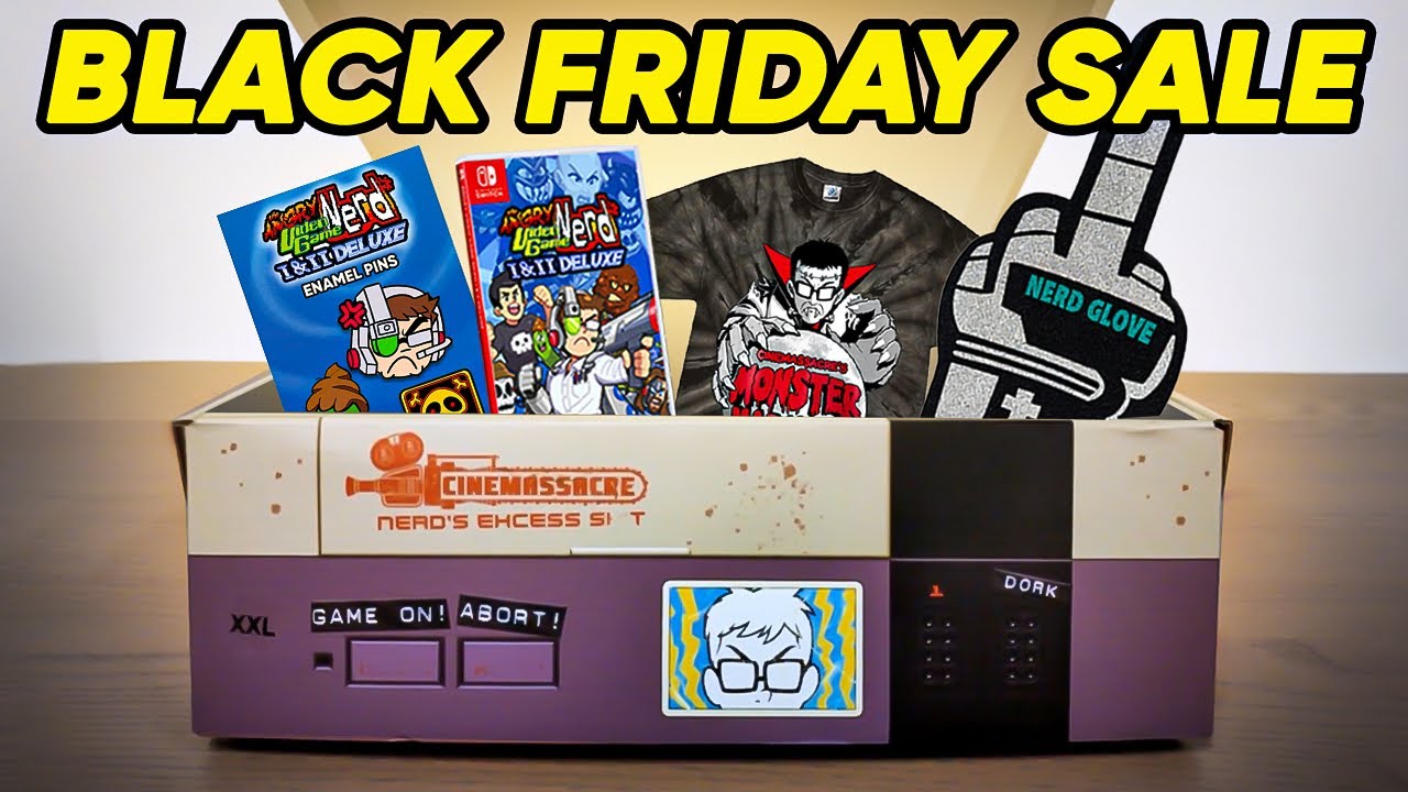 New Cinemassacre Merch Reveal and Discounts!!