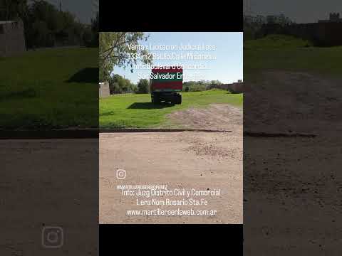 Lote San Salvador.Prov. de Entre Ríos #lotes#San Salvador#remates #rematesjudiciales