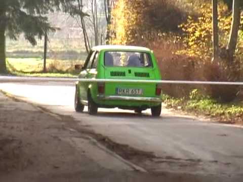 Rafał Ginalski /  - Fiat 126p - KJS XXI 21 Rajd Podkarpacki Krosno 22-11-2009
