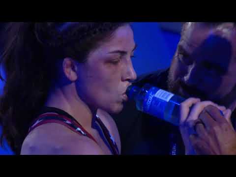 BRONZE WW - 55 kg: J. BURKERT (USA) v. P. PINKI (IND)