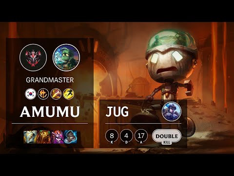 Amumu Jungle vs Sejuani - KR Grandmaster Patch 10.24