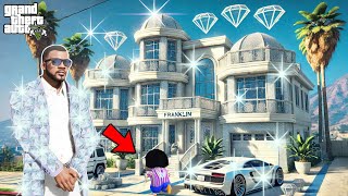 Franklin Touches Everything Become Diamond in GTA 5 | Shinchan in GTA 5 | Vishnu Gta
