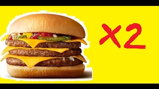 ※最後まで見るべし！今度こそ村松凌伍が改造トリプルチーズバーガーを食べてみた！！！