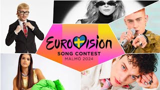 Eurovision 2024 - My Top 27 - NEW: 🇦🇹🇨🇾🇬🇧🇨🇭🇳🇱
