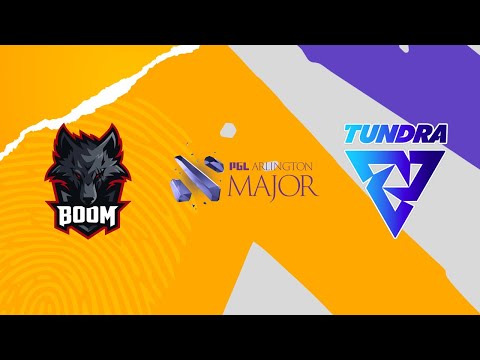 [4K] BOOM Esports vs Tundra Esports - Game 1 - Group Stage - PGL Major Arlington 2022