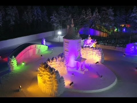 "Moomin Snowcastle" brings popular comic characters to life in Finland
