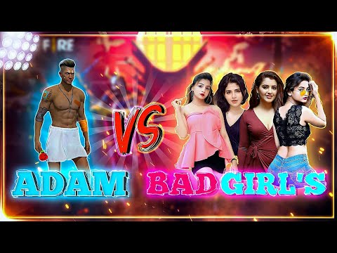 1 Adam Vs 4 Bad Girls😡 Rich Girls call me Kala Noob😤 आजा 1 vs 4 में !! 😂